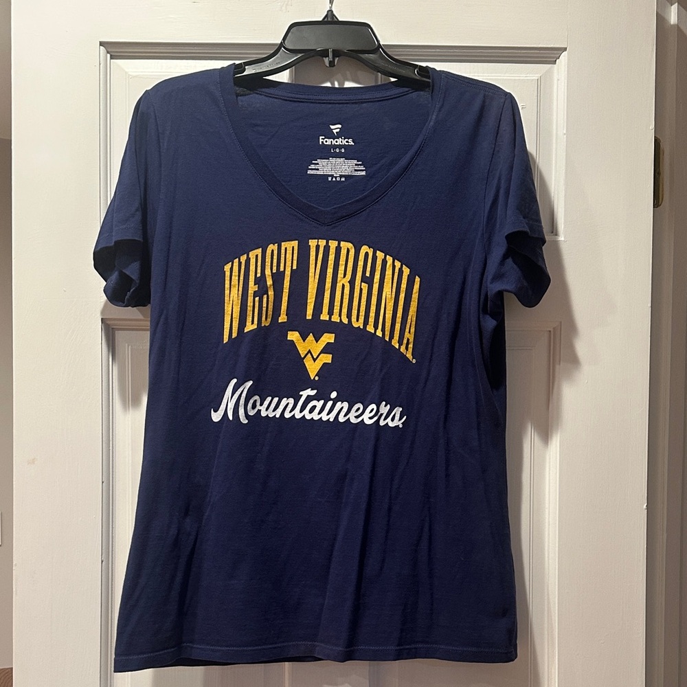 Fanatics Women's Navy West Virginia Mountaineers Tee